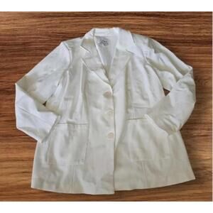 Designer women size 18W clothes jacket coat suit blazer button up